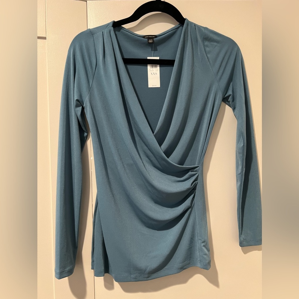 Ann Taylor Crossover Top